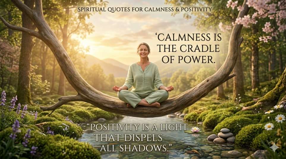 Spiritual Quotes for Calmness and Positivity: Tapping Into the Infinite