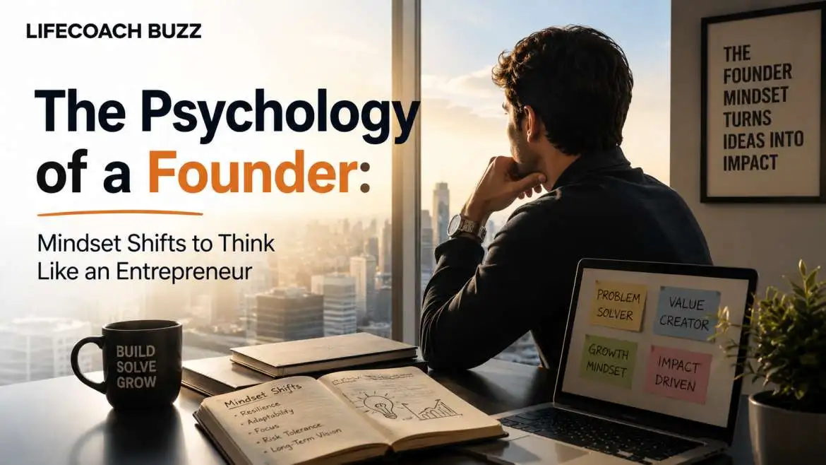 The Psychology of a Founder: Top 10 Mindset Shifts to Think Like an Entrepreneur