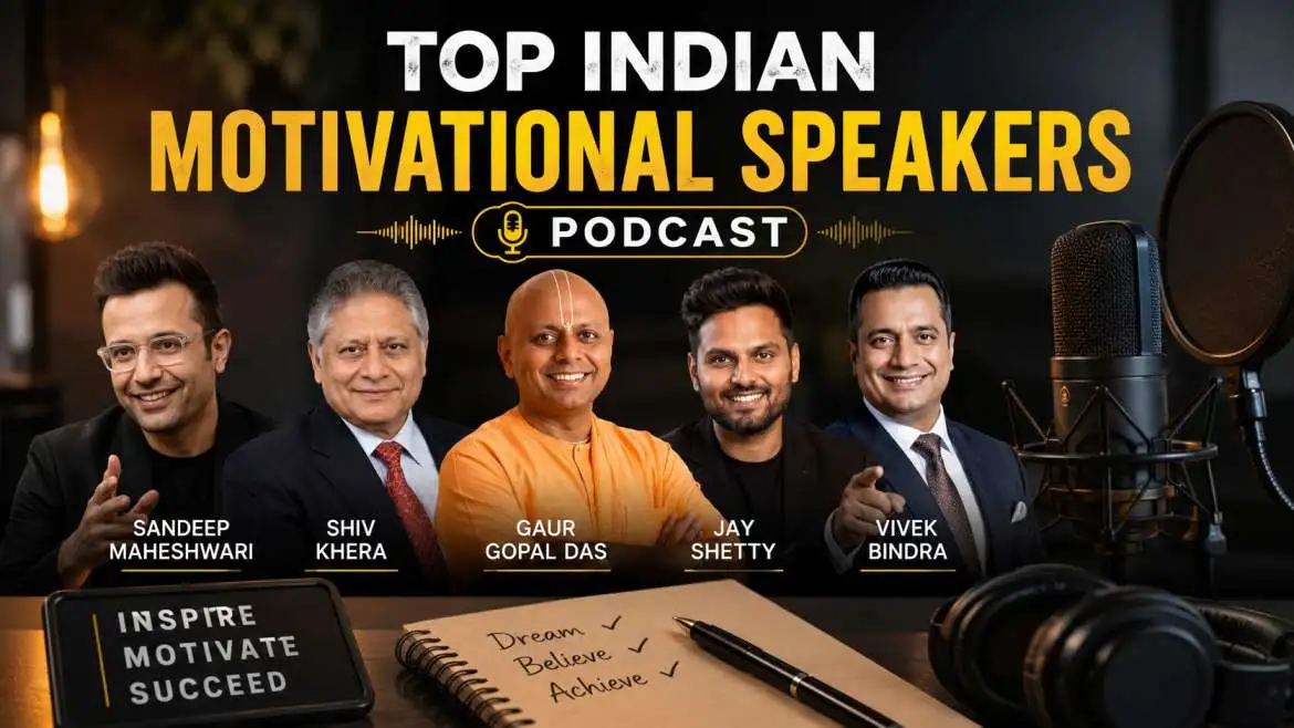 Top Indian Motivational Podcasts for Wealth and Success